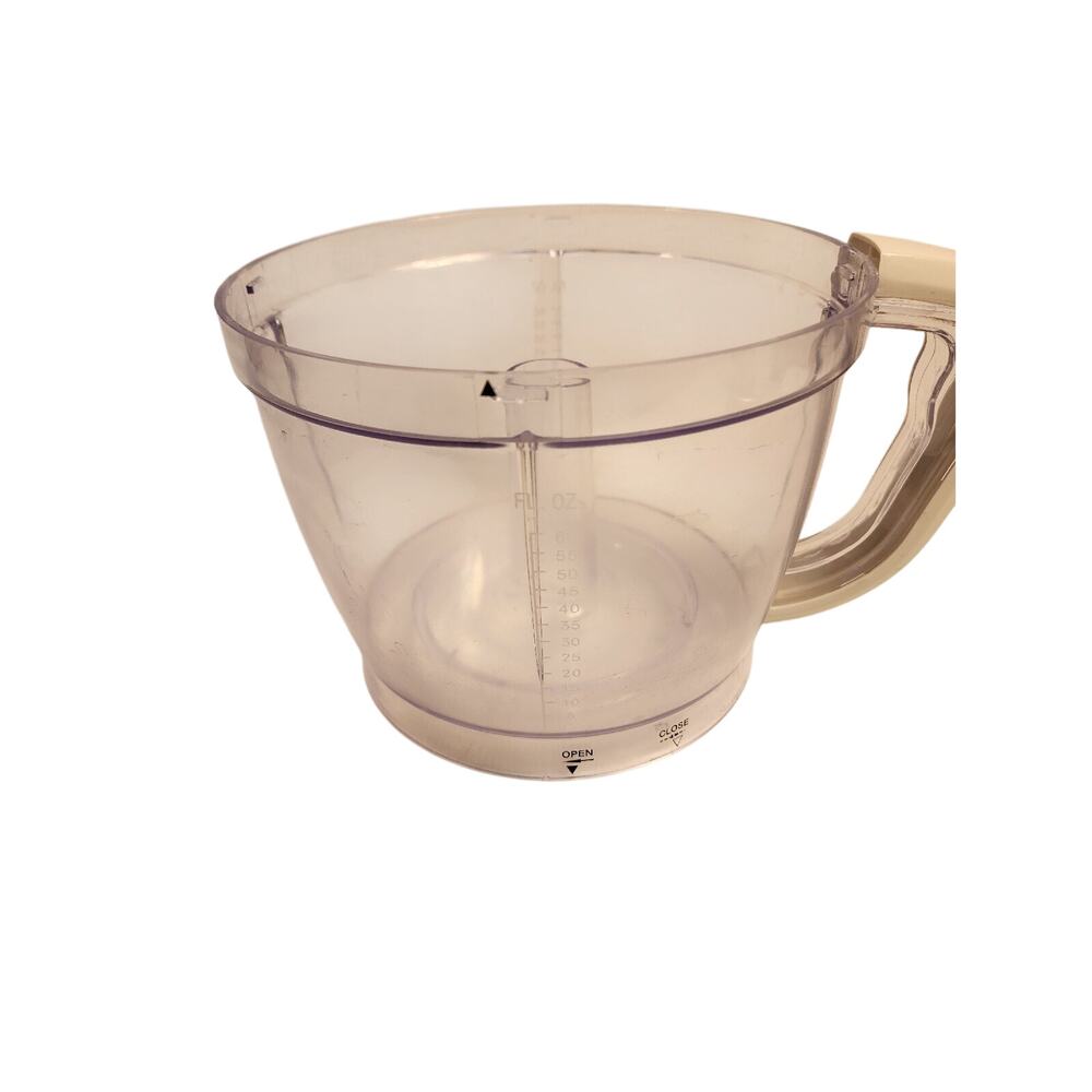 Bravetti Food Processor EP 119 EP119 Replacement Work Bowl Attachment 60 Fl Oz